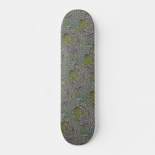 Art skateboard deck