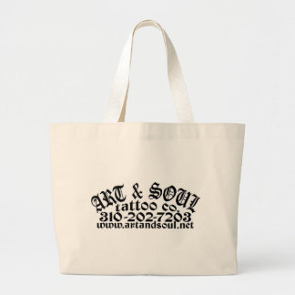 ART & SOUL POCKET LARGE TOTE BAG