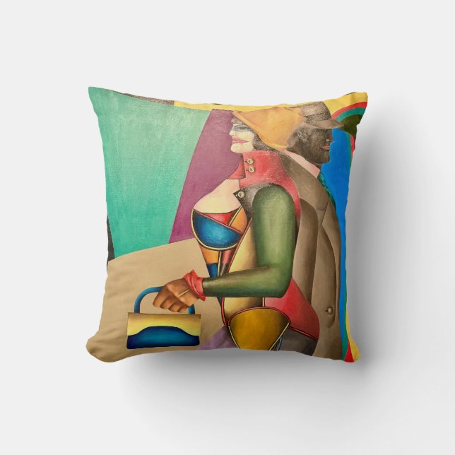 Art spain throw pillow (Front)