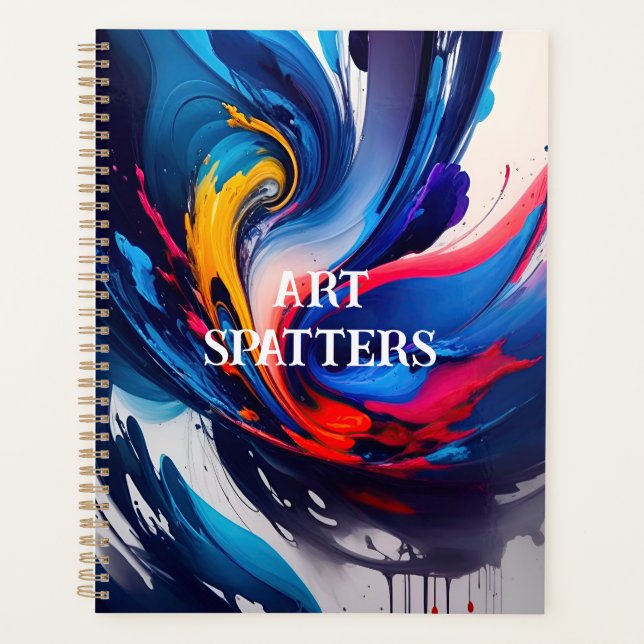 ART SPATTERS PLANNER (Front)