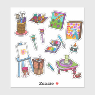 "Art Stickers by Vyara"
