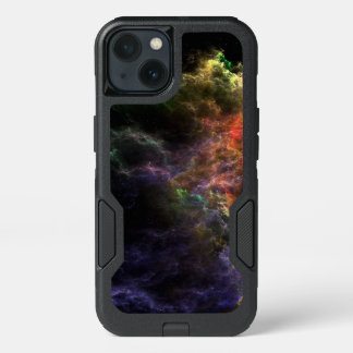 Art Stucco Mosaic Nebula Cluster iPhone 13 Case