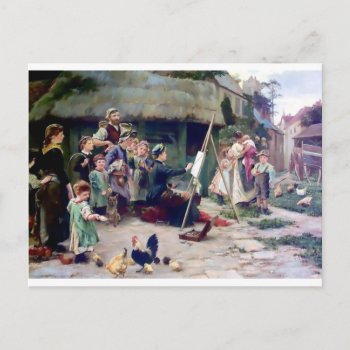 Art Student Holiday Painting by EDDESIGNS at Zazzle