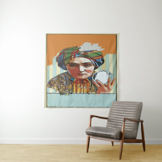 Art Studio add text, Tapestry