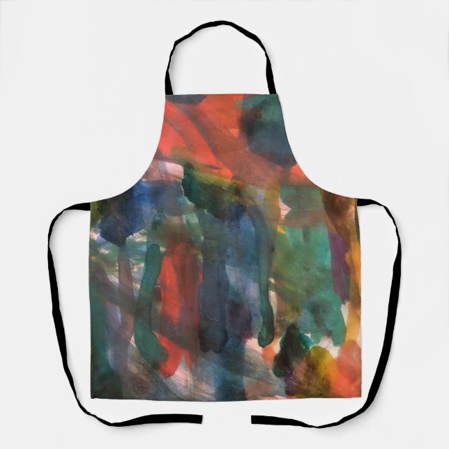 Art Studio Teacher Student Class Apron (Front)
