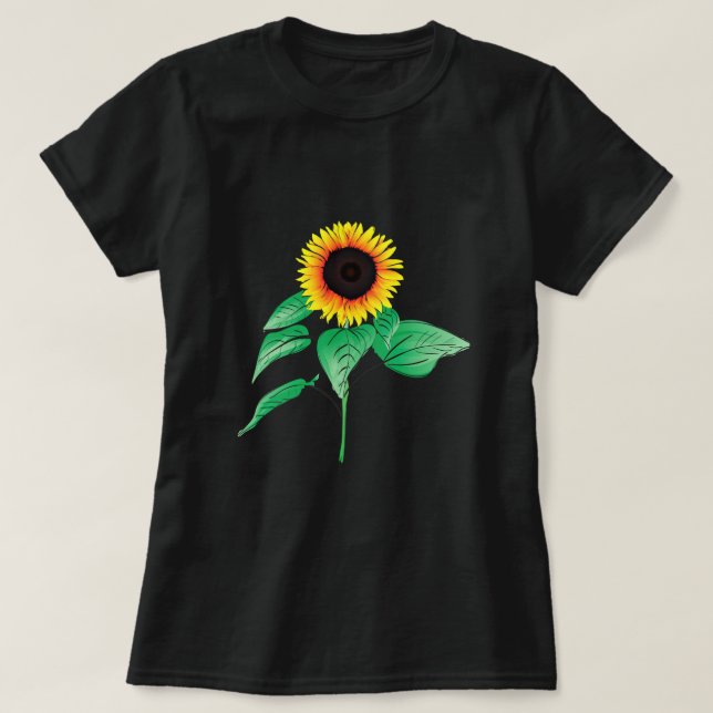 Art Sunflower - T-Shirt (Design Front)