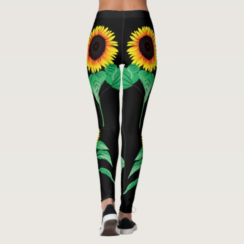 Art Sunflowers _ Nice Leggings