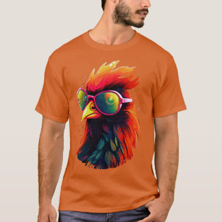 Art Sunglasses Chicken Gifts Funny Chicken 2 T-Shirt