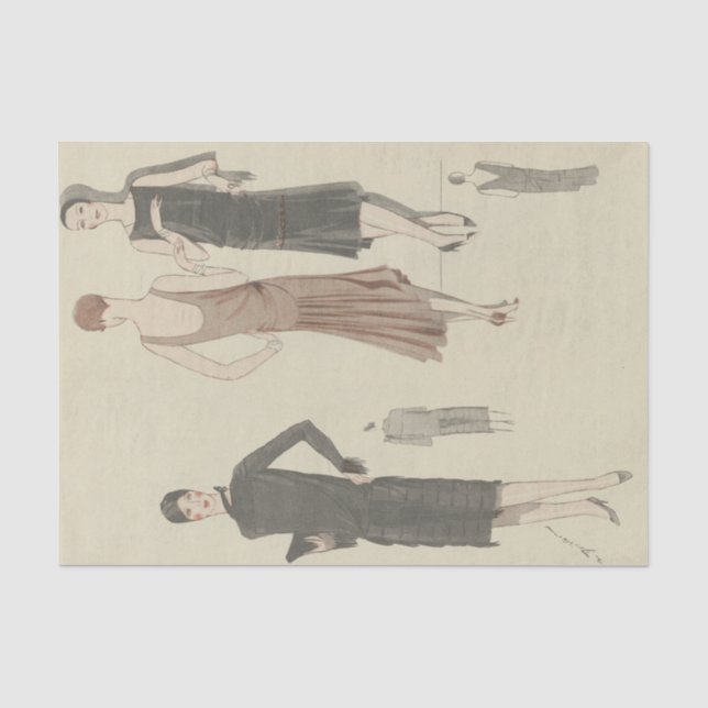 Art, Taste, Beauty, 1928 Tissue Paper (Front)