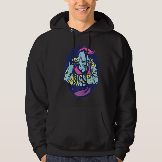 Art Tattoo Artist Tatooist Skin Raglan Baseball Hoodie (Front)