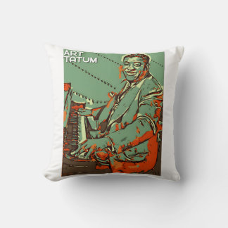 Art Tatum Throw Pillow