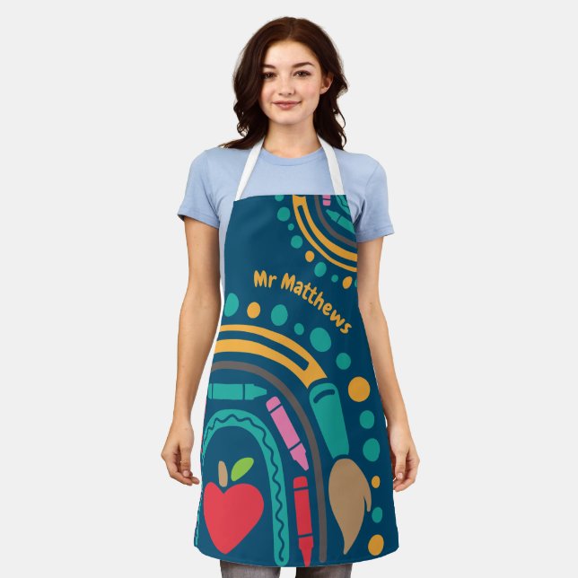 Art Teacher Apron (Worn)