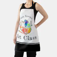 Personalised Artist Apron With Pockets