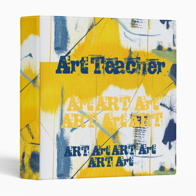 Art Teacher Binder (Front/Spine)