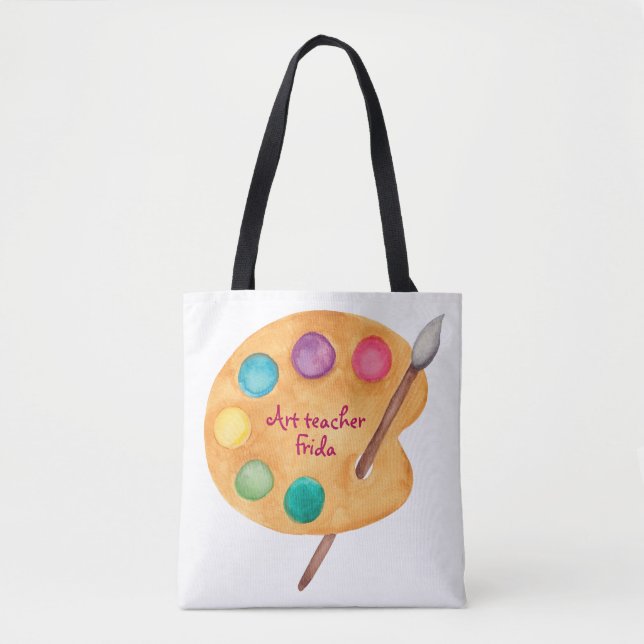 Art teacher gift Art class Tote Bag (Front)