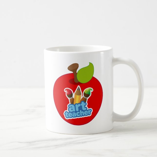 Art Teacher Gift Coffee Mug (Right)