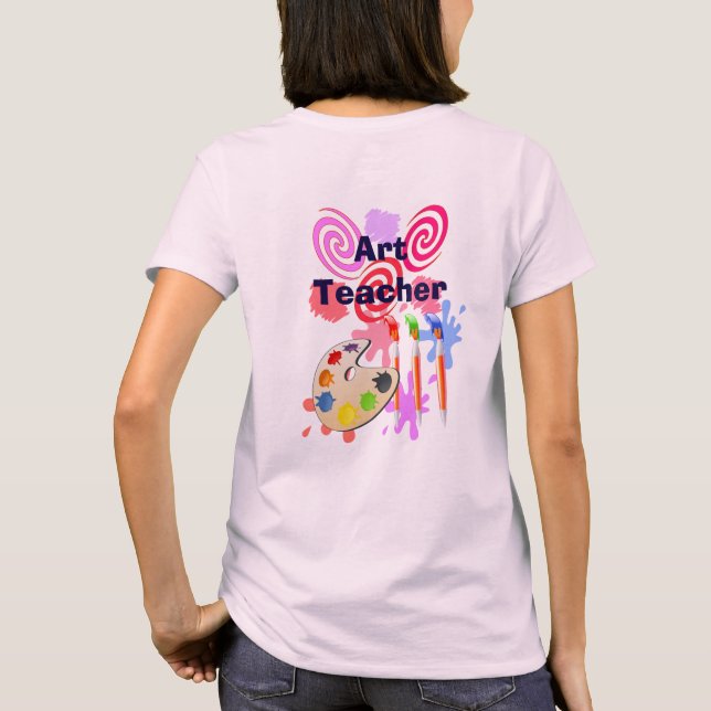 Art Teacher - T-shirt (Back)