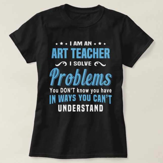 Art Teacher T-Shirt (Design Front)