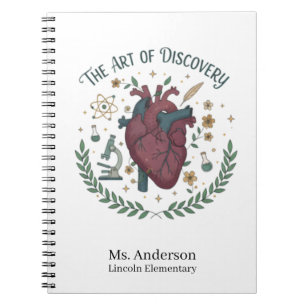 Art Teacher The Creation of Beauty Personalized Notebook