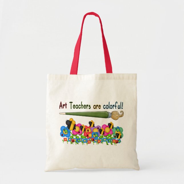 Art Teacher's Are tote Bag (Front)