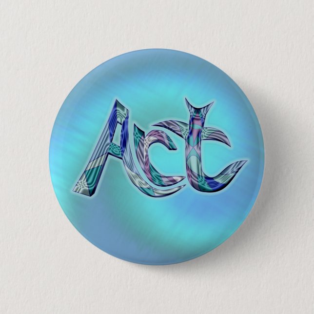 Art the Word  Button (Front)