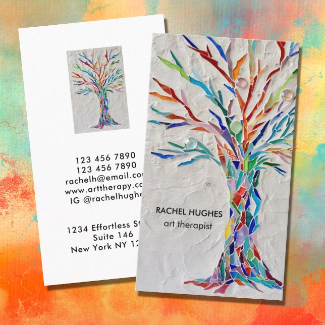 Art Therapist Business Card (Creator Uploaded)