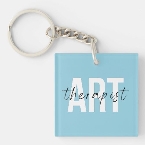 Art Therapist Keychain