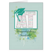 Art Therapy Graduation Congratulations, AT  Hat (Front)