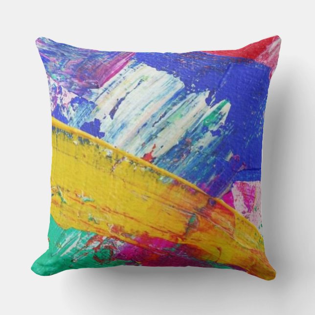 ART Throw Pillow (Front)