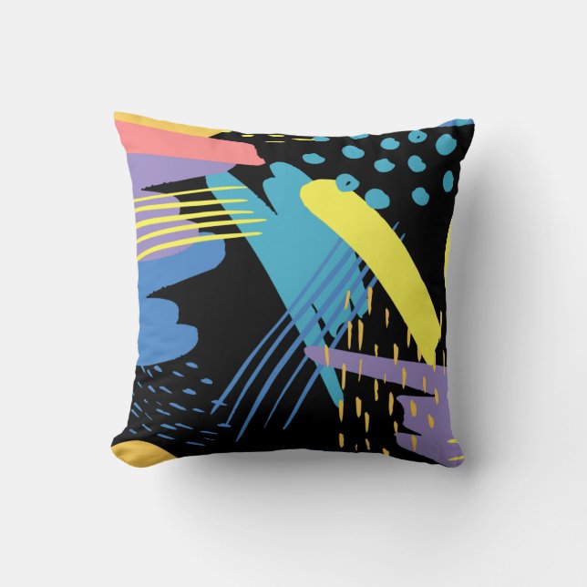 Art Throw Pillow (Front)