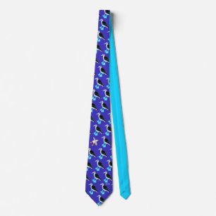 Art Tie: Galapagos birds Neck Tie