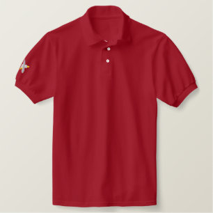 Art Top: John Dyer Embroidered Seagull Polo