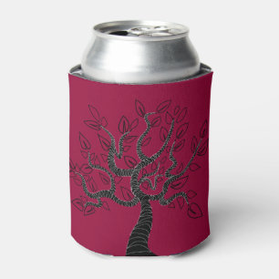 Art Tree Can Cooler - Choose Color