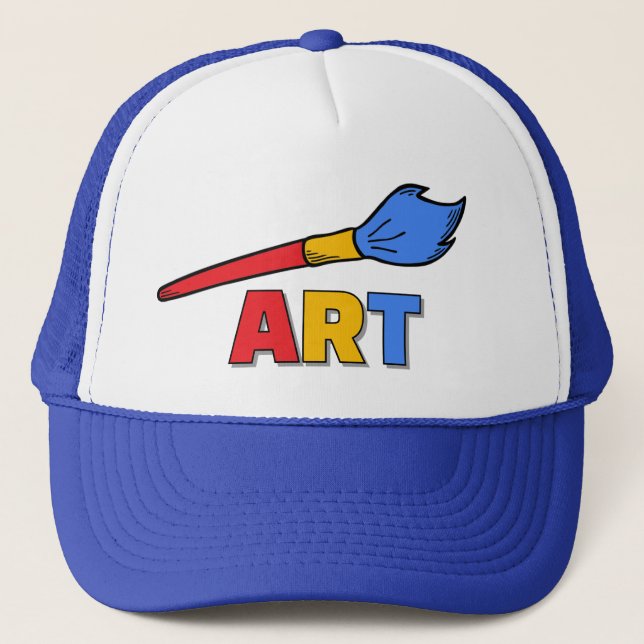 Art Trucker Hat (Front)