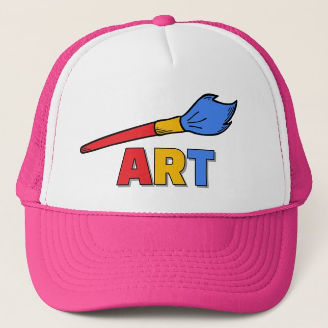 Art Trucker Hat (Front)