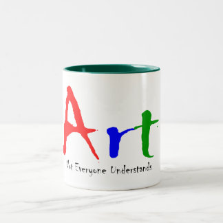 Art Two-Tone Coffee Mug