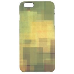 art vintage colorful abstract geometric 2 clear iPhone 6 plus case