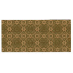 Art vintage damask pattern wood flash drive