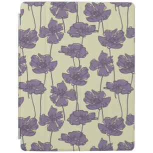 Art vintage floral pattern background iPad smart cover