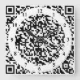 Art Wall Clock with QR Code - Modern | Zazzle