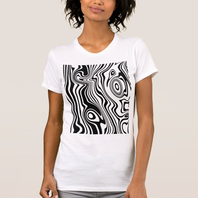 Art Waves T-Shirt - Choose Color (Front)