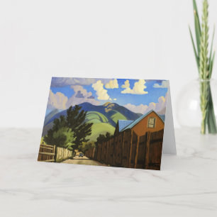 ART WEST GREETING CARD On the Road to Lili's