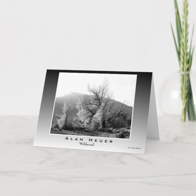 ART WEST Greeting Card - "Wildwood" (Front)