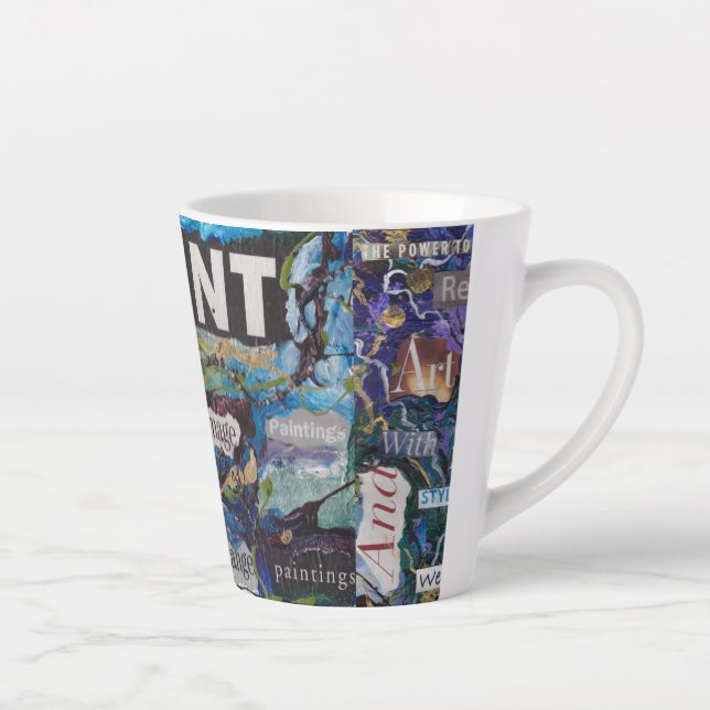 art world latte mug (Right)