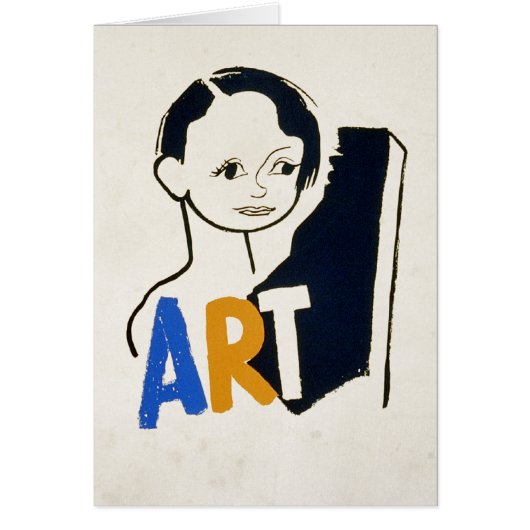 ART... WPA custom text [card] Cards (Front)