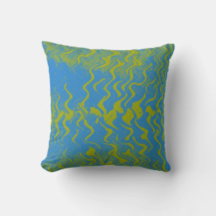 Art zebra tiger 4 throw pillow