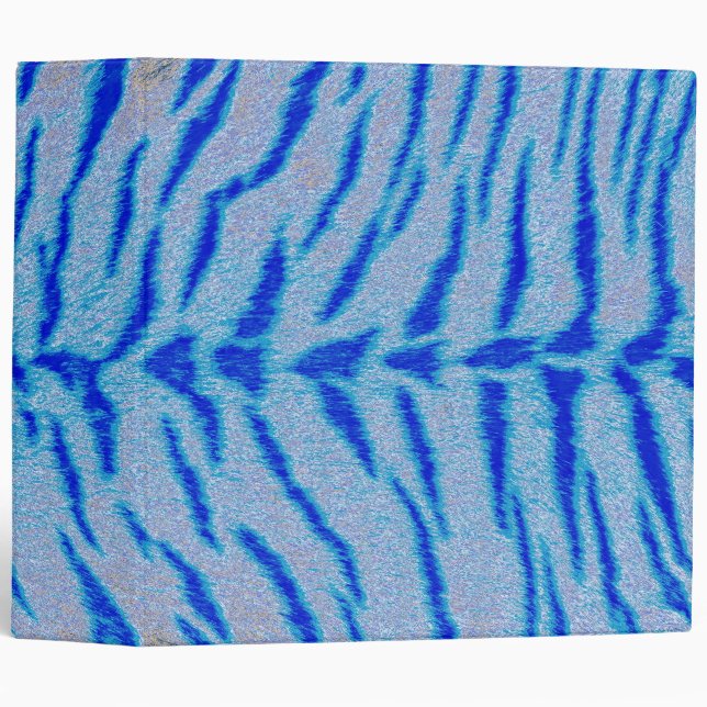 Art zebra tiger 6 binder (Front/Spine)