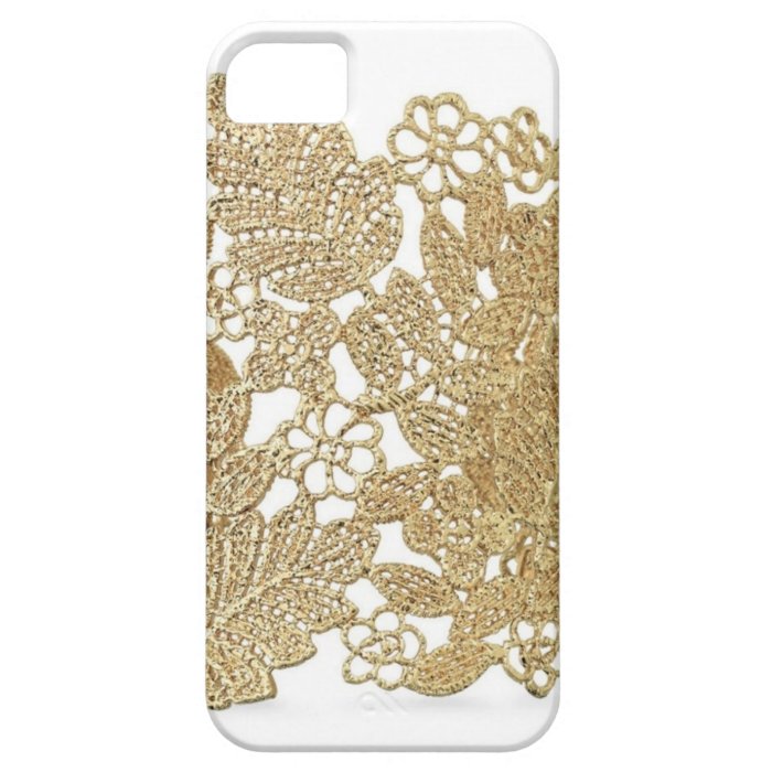 Artandra Gold Lace iPhone Cover iPhone 5/5S Cases