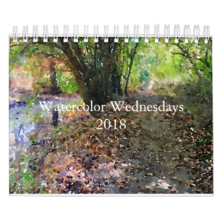 artanon's #WatercolorWednesday Calendar
