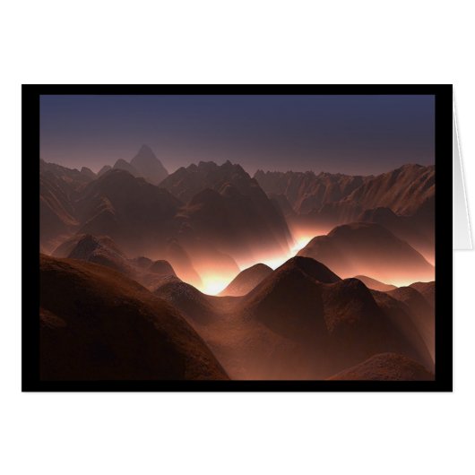 ARTCARD ::: mars-glowing ::: Cards (Front Horizontal)